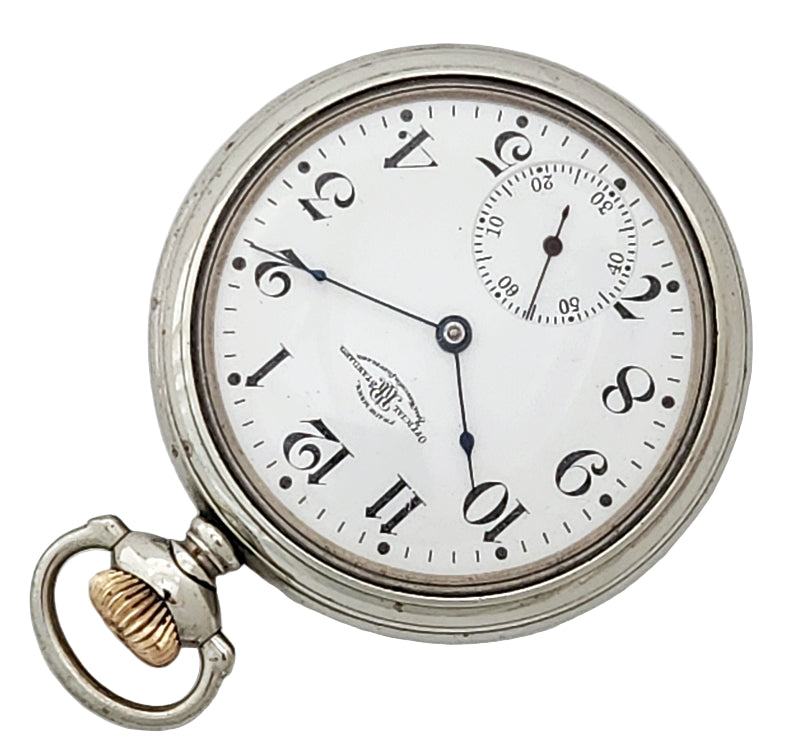 Antique Ball "Official Railroad Standard" Pocket Watch, 19 Jewels, Circa 1910