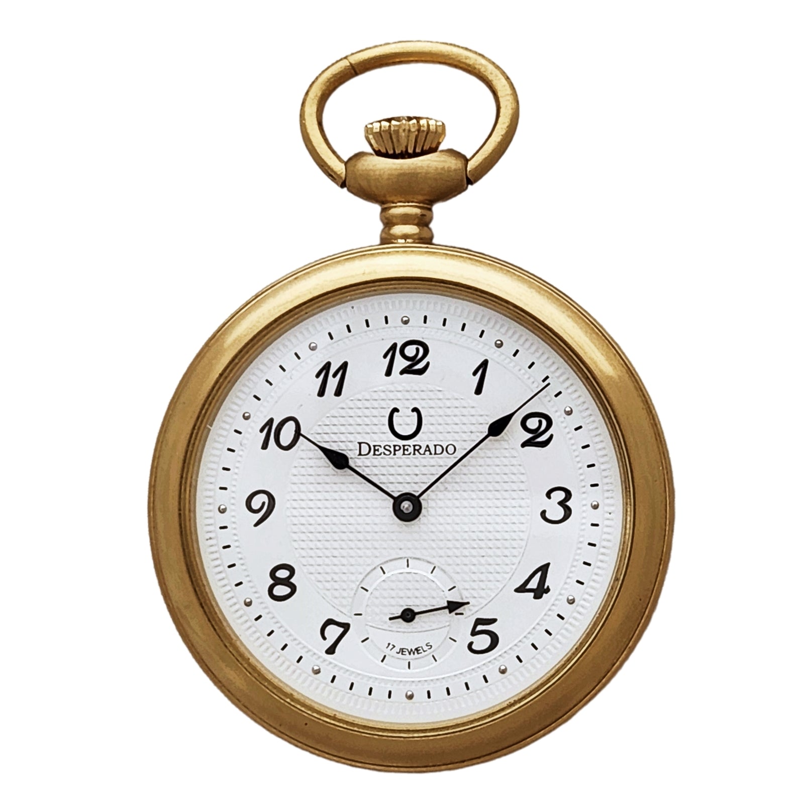 Desperado 562G “Jackson” Wind Up Pocket Watch High Grade 17 Jewel