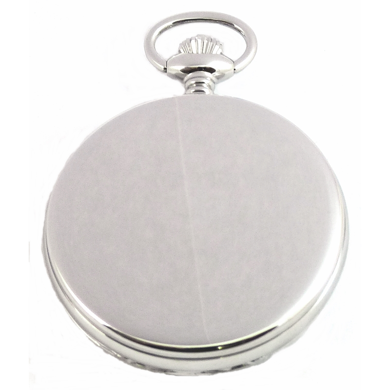 Desperado Dodge City wind up mechanical pocket watch, front case view.