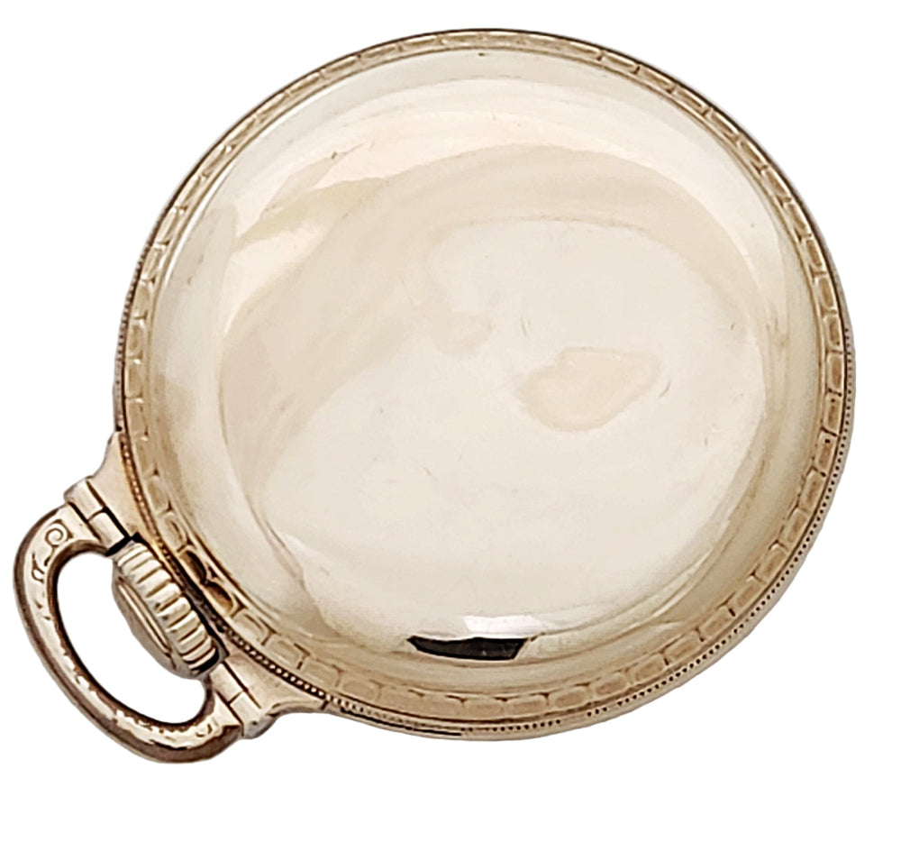 Antique Elgin "BW Raymond" Railroad Pocket Watch with Wind Indicator, 21 Jewels, Circa 1933