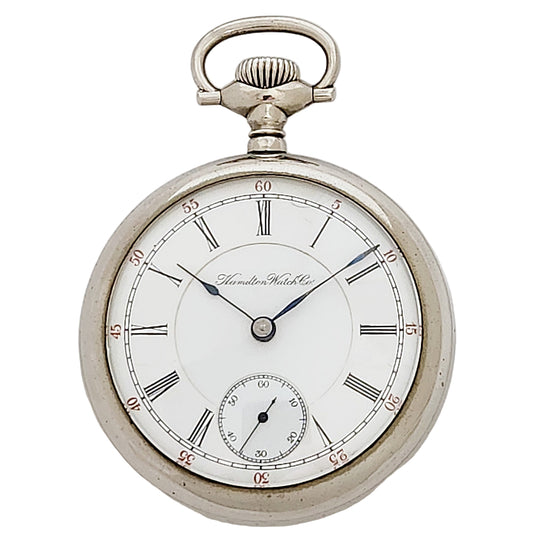 Antique early Hamilton 936 pocket watch with 17 jewels