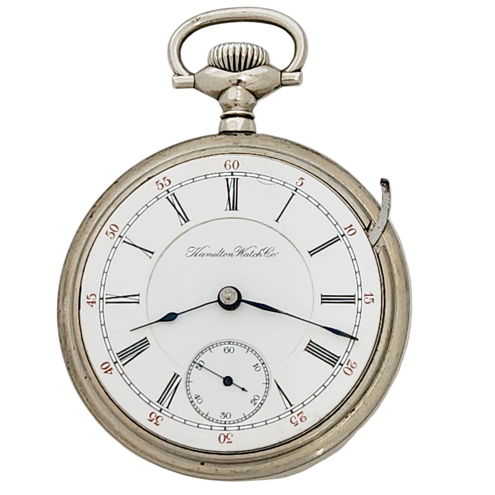Antique early Hamilton 936 pocket watch with 17 jewels