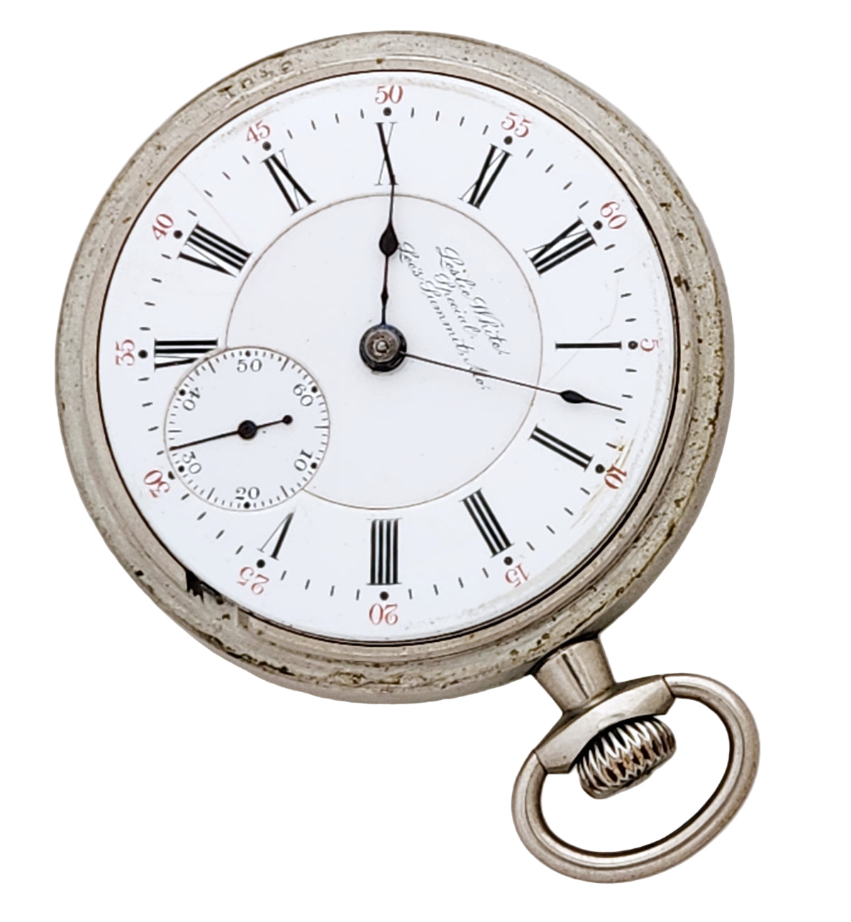 Antique Hamilton "Lee's Summit" Private Label Pocket Watch, 17 Jewels, Open Face, 18s, Circa 1906