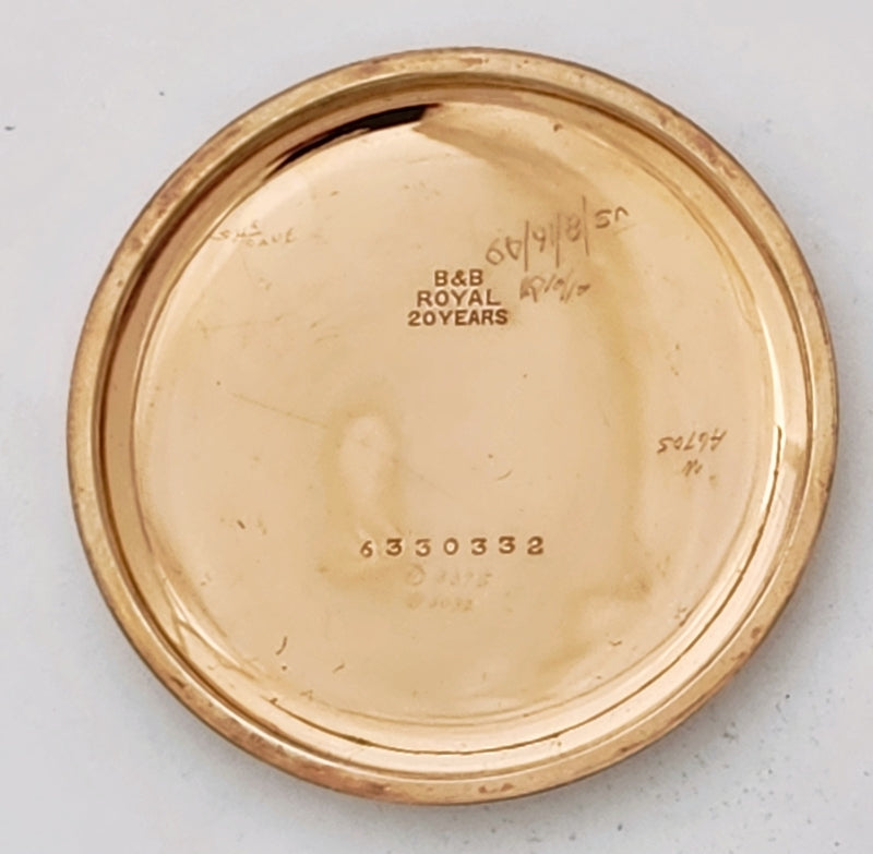 Antique Hamilton 992 Railroad Grade Pocket Watch, 21 Jewels, Gold Filled Case, Circa 1918