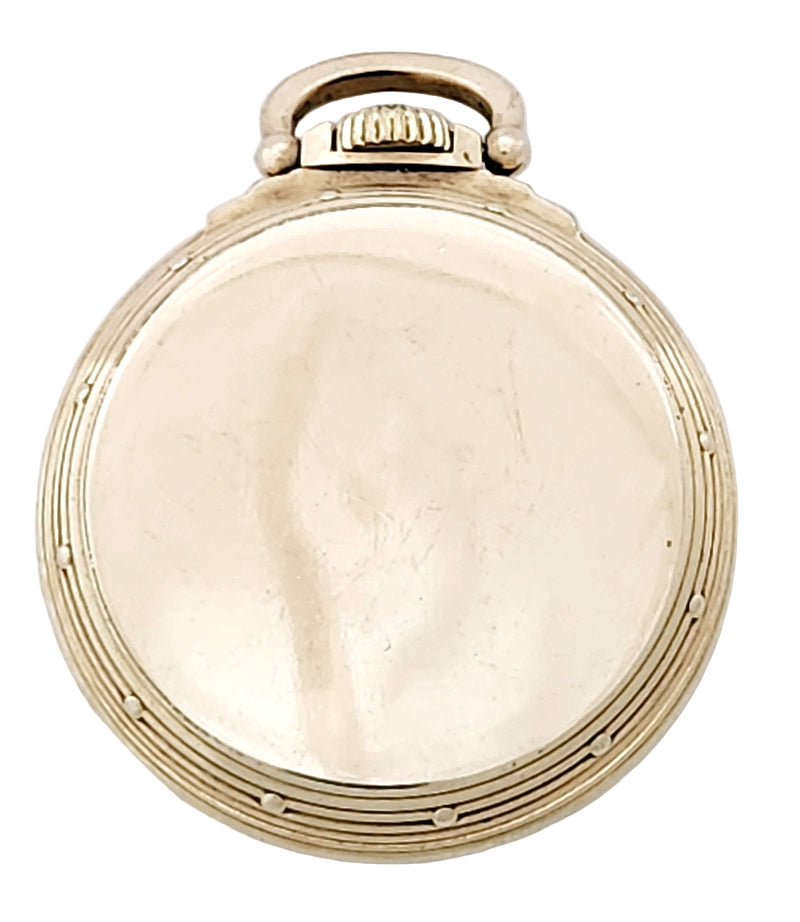 Antique Hamilton 992B Railroad Grade Pocket Watch, 21 Jewels, Circa 1944
