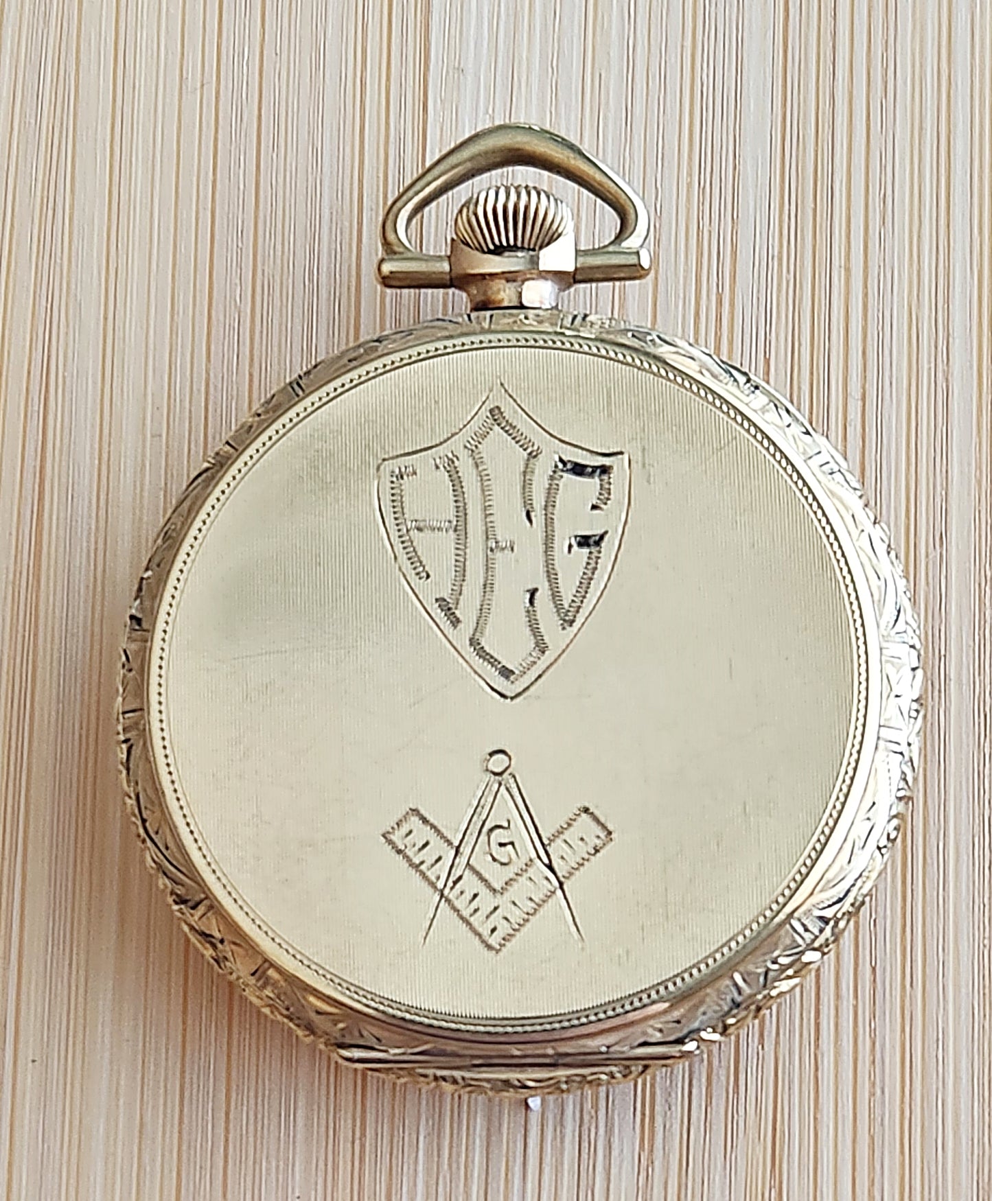 Antique Hampden-Ball Watch Co "Relgis - Cleveland, Ohio" Private Label Pocket Watch, 15 Jewels, Circa 1918, Running!