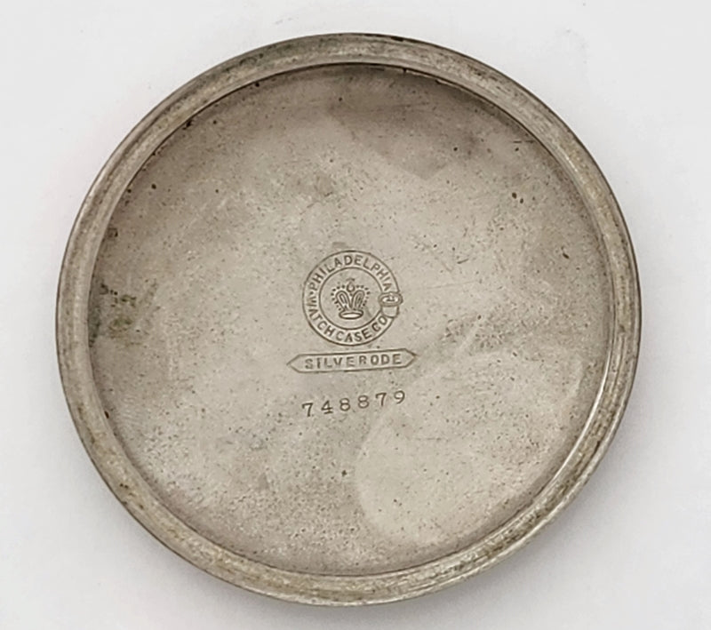 Antique Hampden Railroad Grade Pocket Watch, 18s, 17 Jewels, Circa 1896, Running!