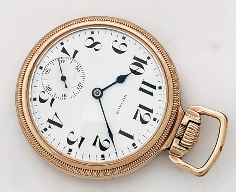 Antique E. Howard "Railroad Chronometer" Pocket Watch, 21 Jewels, Circa 1913