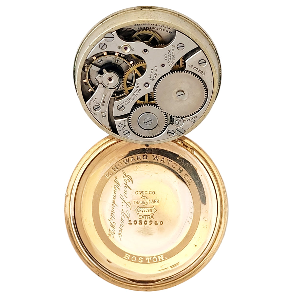 Antique Howard Railroad Chronometer pocket watch