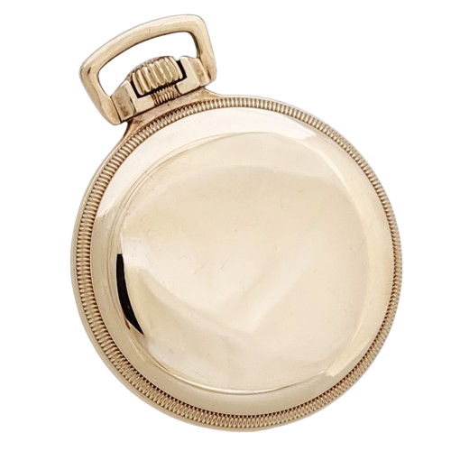 Antique Waltham pocket watch with Wind Indicator (Power Reserve)