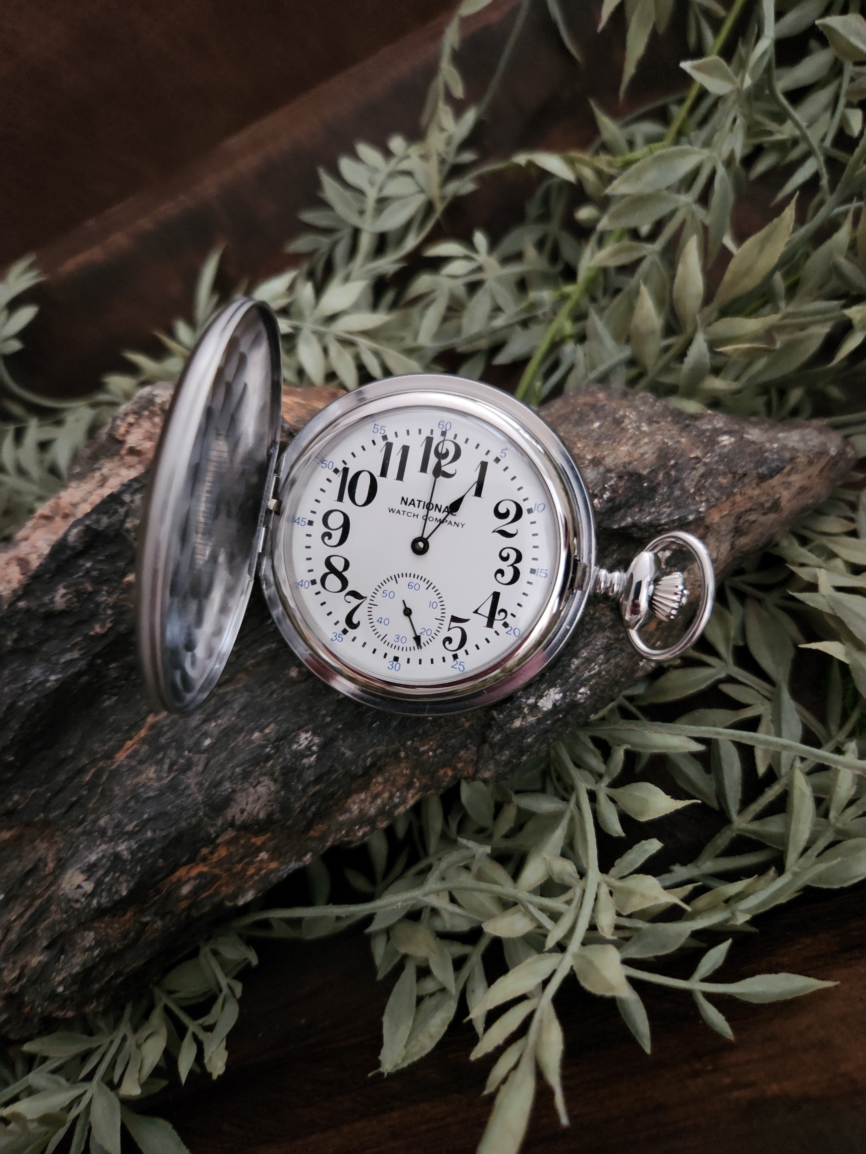 Homepage about Pocket Watch Site banner.