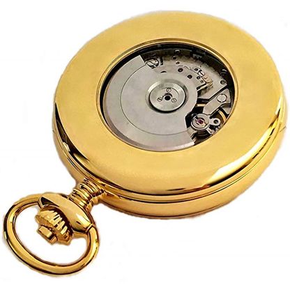 Desperado 530G 33 Jewel Automatic Pocket Watch with Power Reserve Indicator