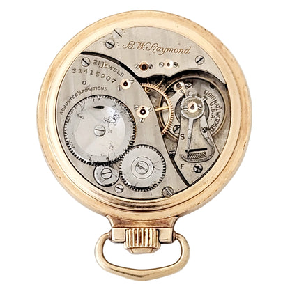 Elgin BW Raymond Railroad Watch with Wind Indicator (Power Reserve)