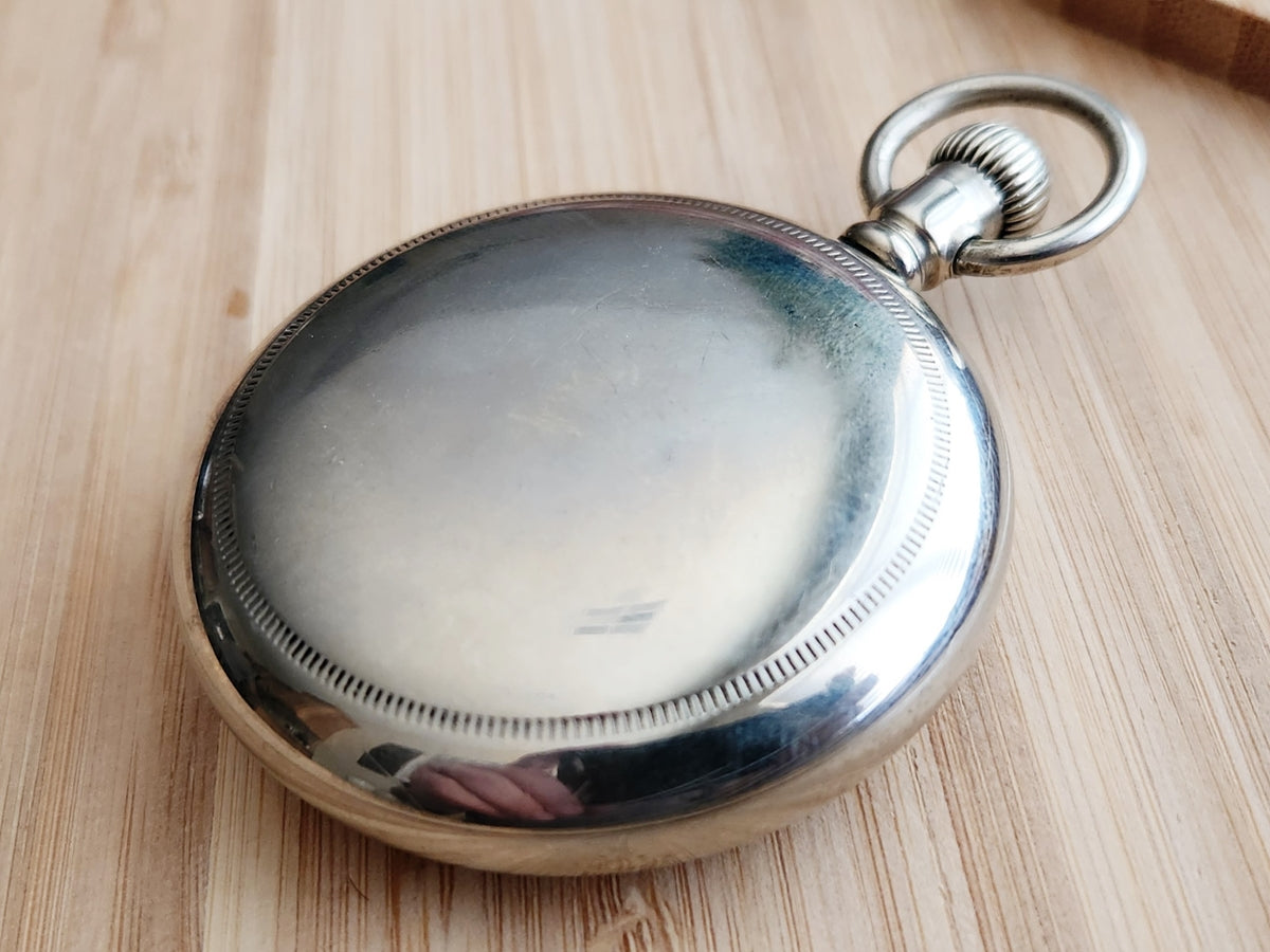 Antique Elgin Pocket Watch, 15 Jewels, Open Face, 18s, Circa 1890, Running!