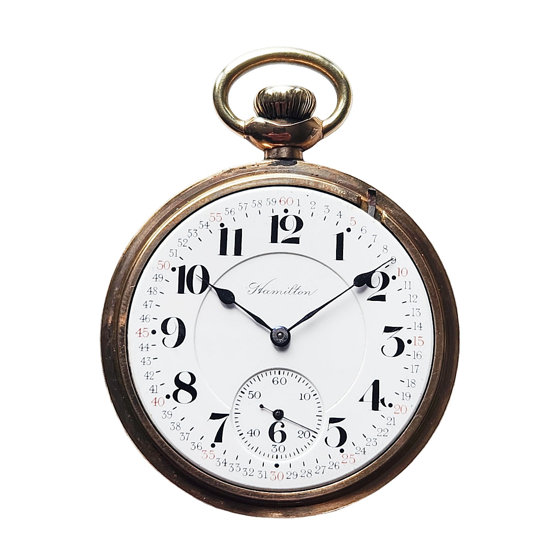 Antique Hamilton 992 Railroad watch with Montgomery Dial