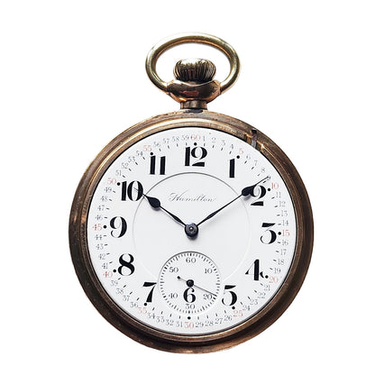 Antique Hamilton 992 Railroad watch with Montgomery Dial