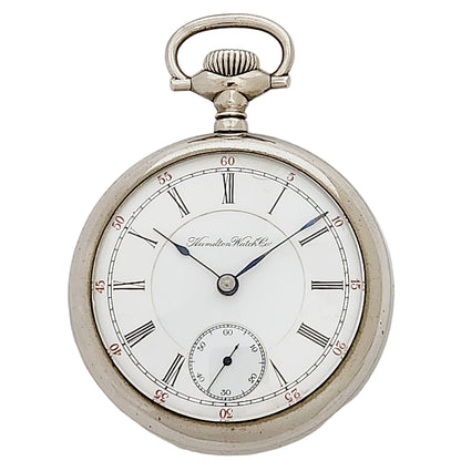Antique early Hamilton 936 pocket watch with 17 jewels