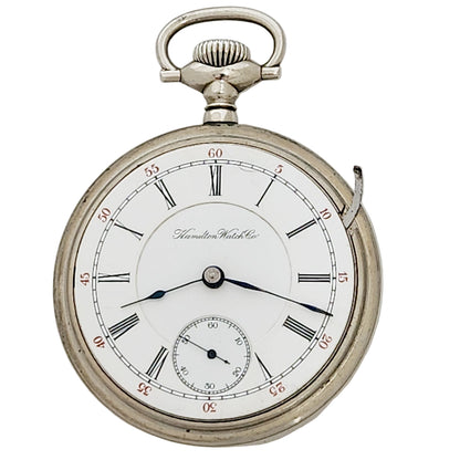 Antique early Hamilton 936 pocket watch with 17 jewels