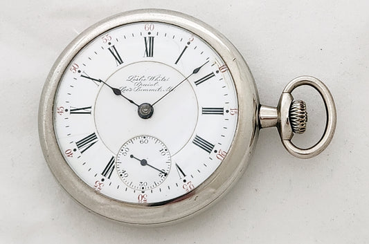 Antique Hamilton "Lee's Summit" Private Label Pocket Watch, 17 Jewels, Open Face, 18s, Circa 1906