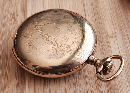 Antique Hamilton "936" Pocket Watch, 17 Jewels, Open Face, 18s, Circa 1913, Not Running!