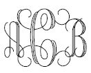 Interlocking Monogram (3 letters)