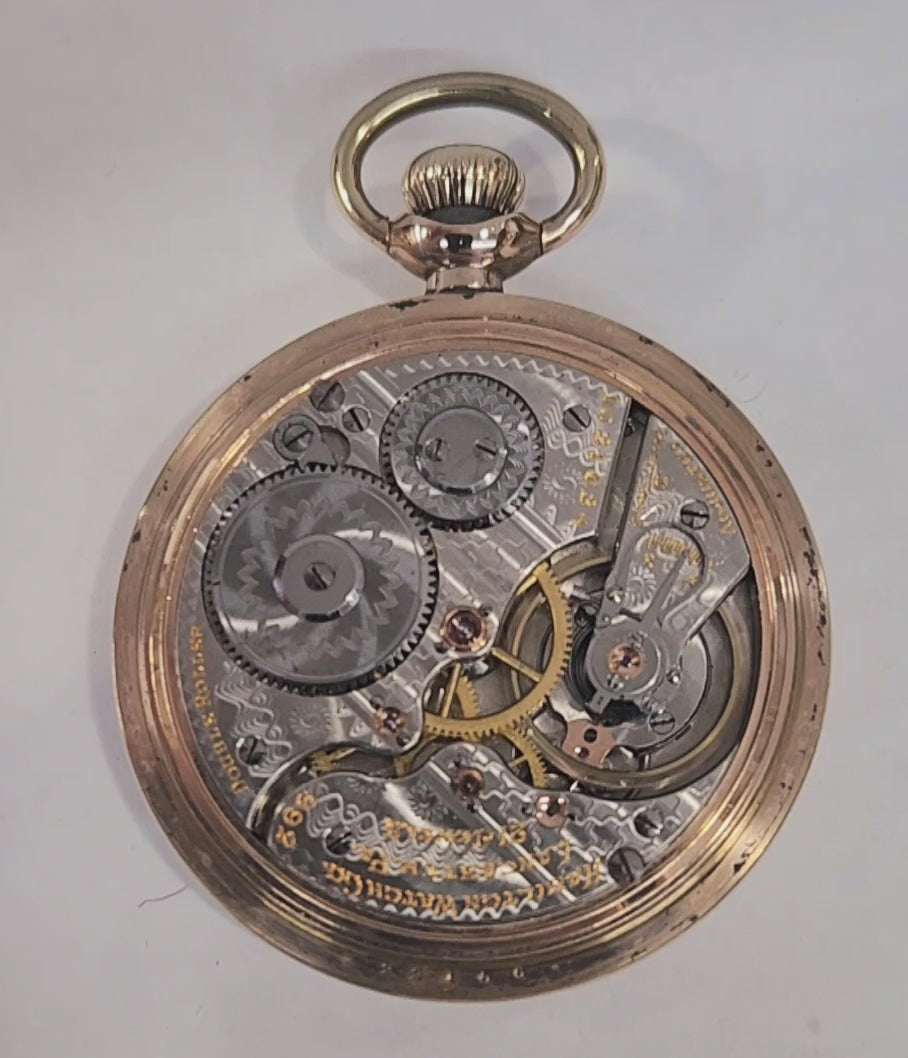 Antique Hamilton 992 Railroad watch for sale