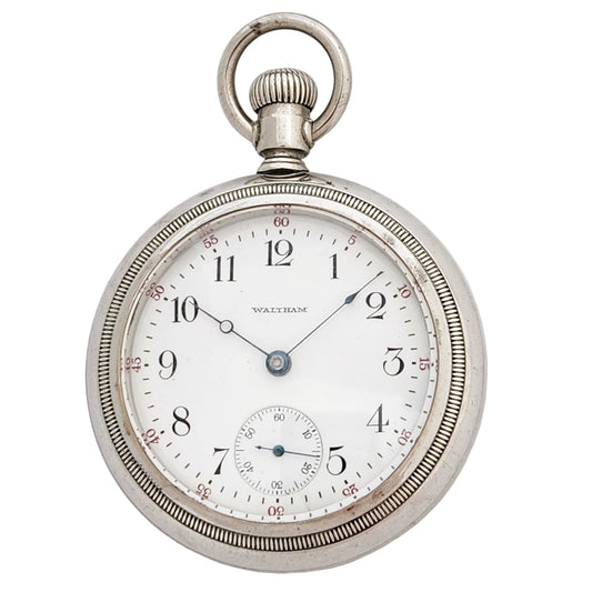 Antique Waltham Pocket Watch, 18s Model 1883, 15 jewels, Circa 1898